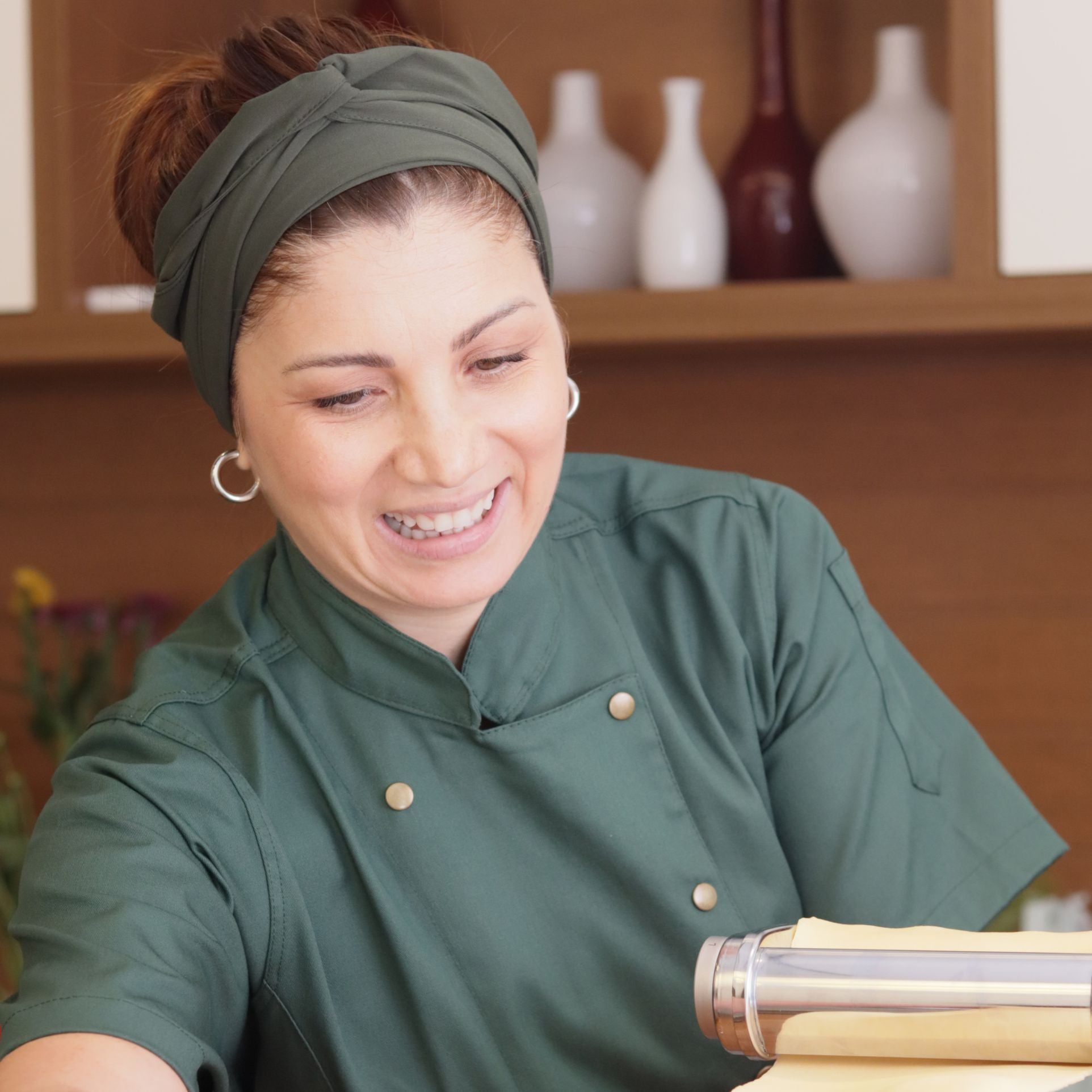 Bandana Faixa Verde Musgo