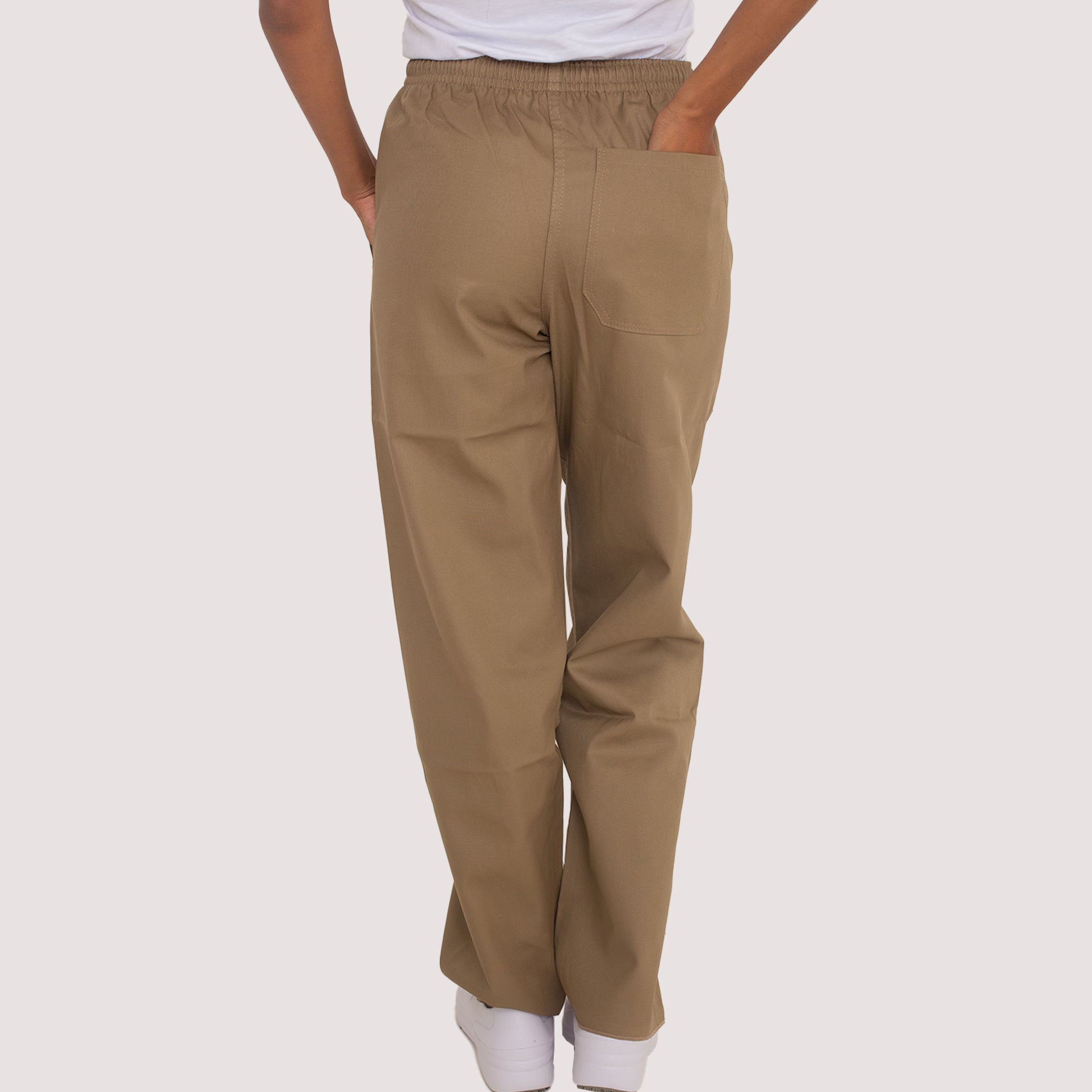 Calça Bege Brim