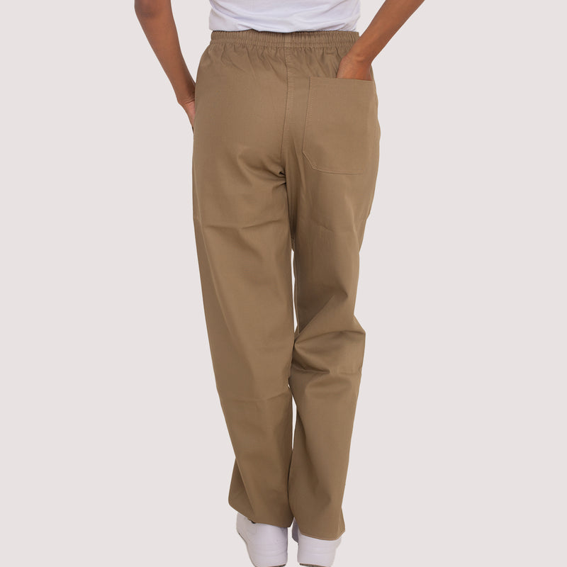 Calça Bege Brim