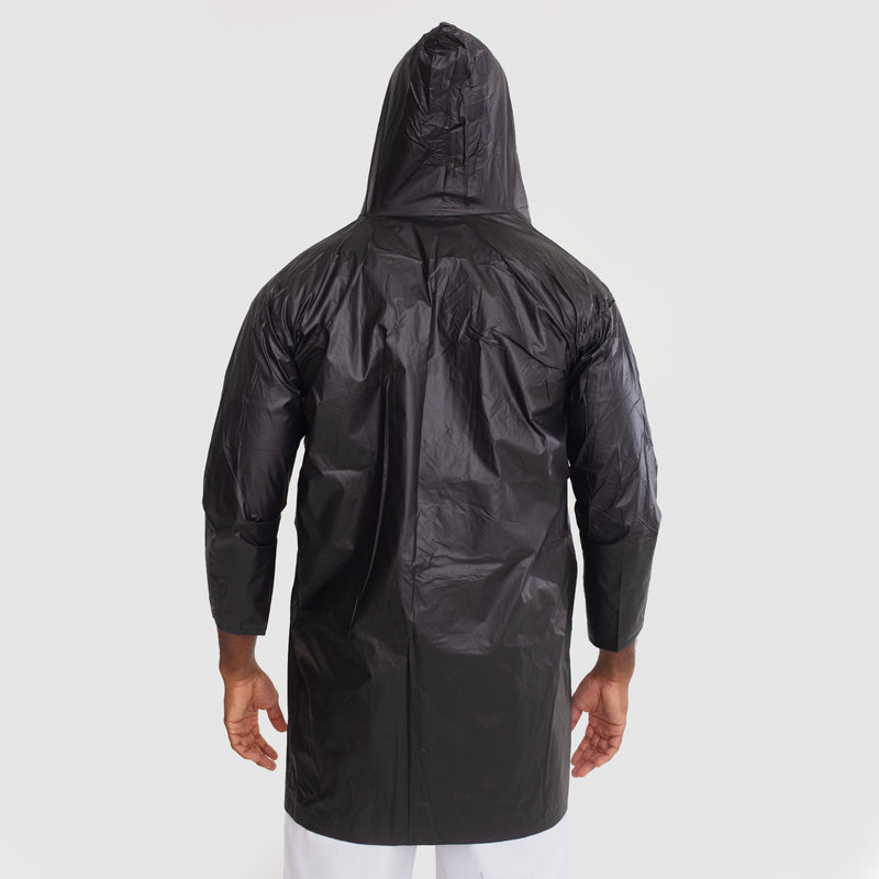 Capa de Chuva Forrada Preta