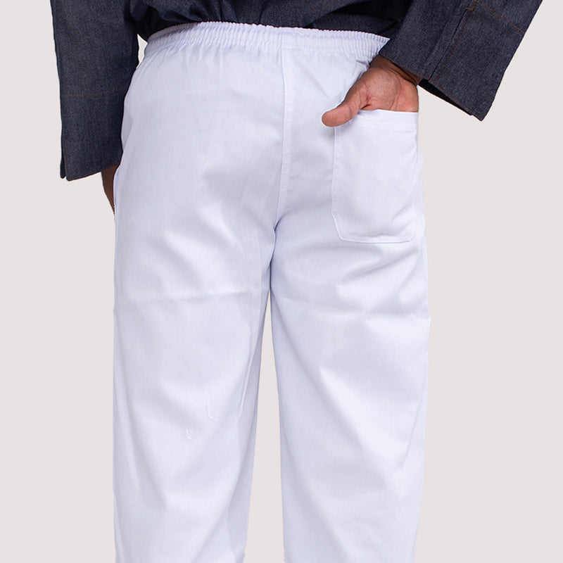 Calça Branca Brim