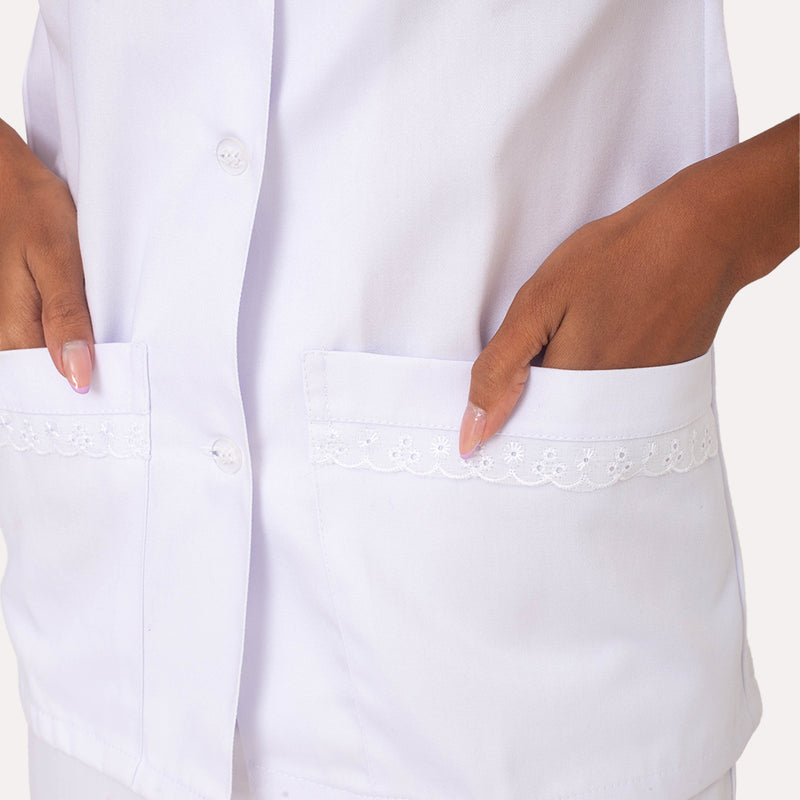 Uniforme babá Branco