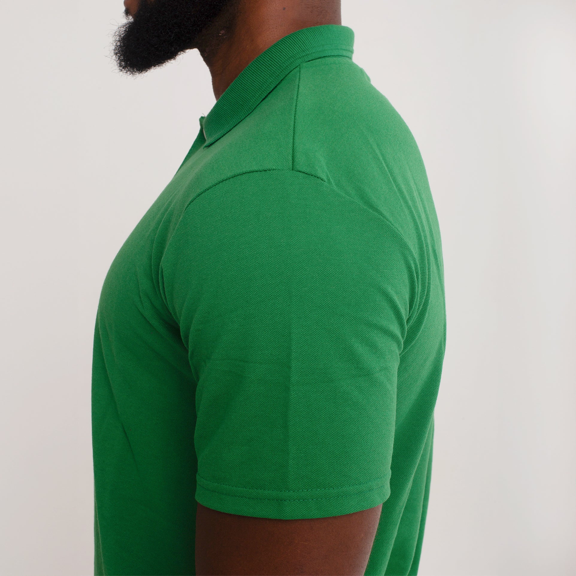 Camisa Polo Piquet Algodão Verde Bandeira