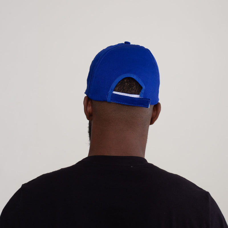Boné de Brim Azul Royal