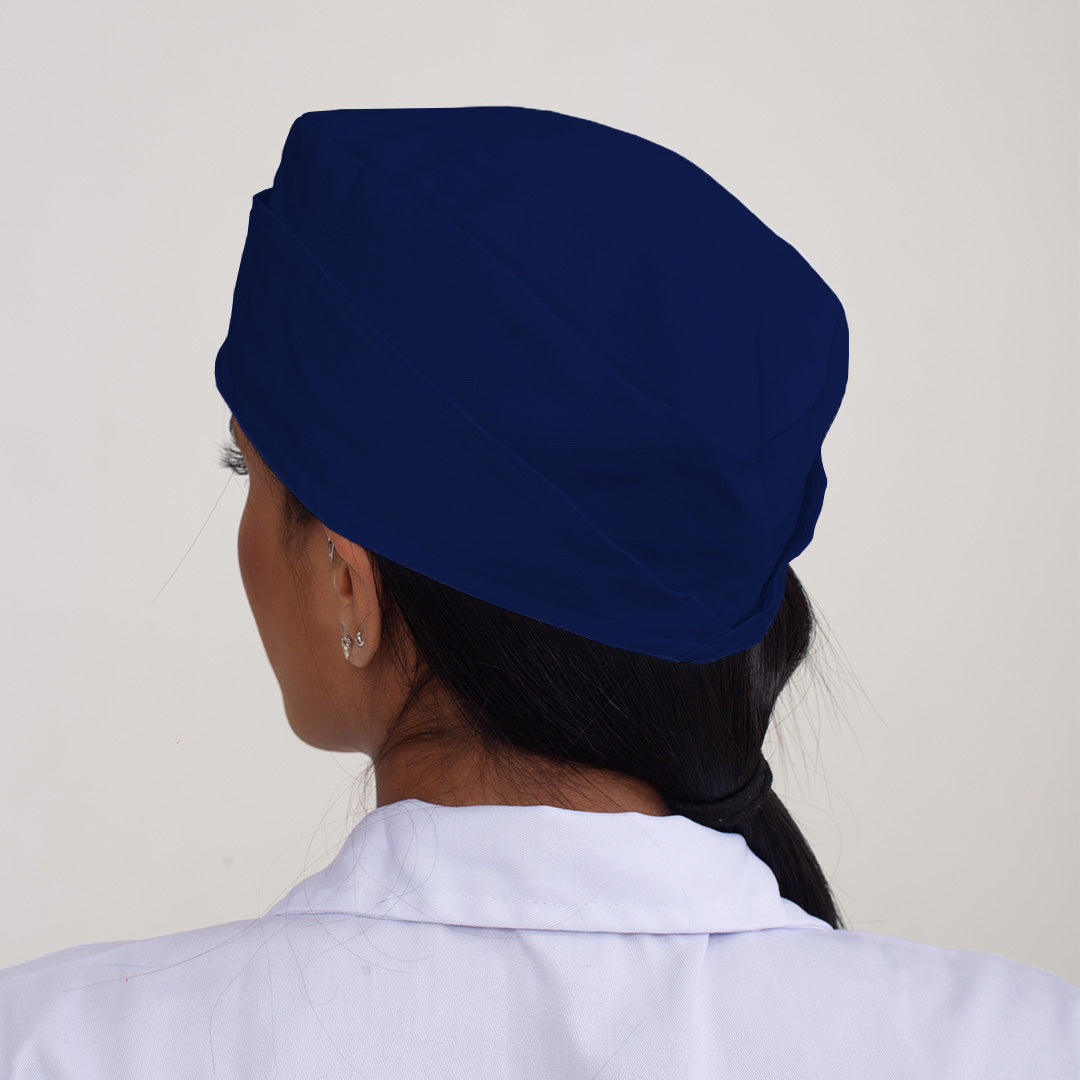 Bibico de Brim Azul Marinho