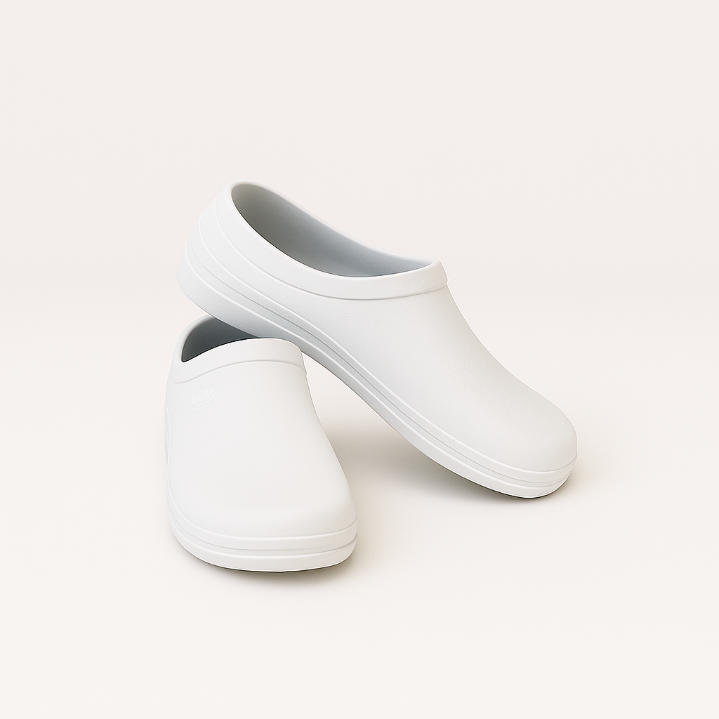 Sapato Antiderrapante Branco