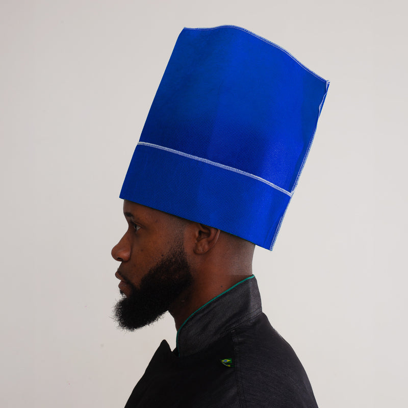 Chapéu de chef TNT Azul Royal