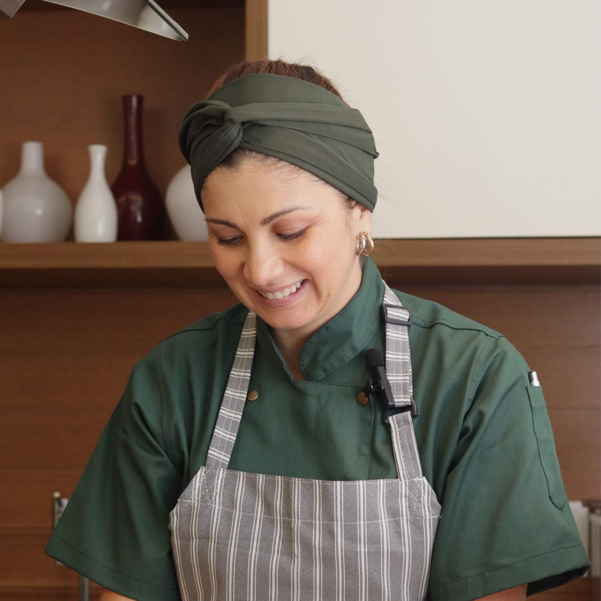 Bandana Faixa Verde Musgo
