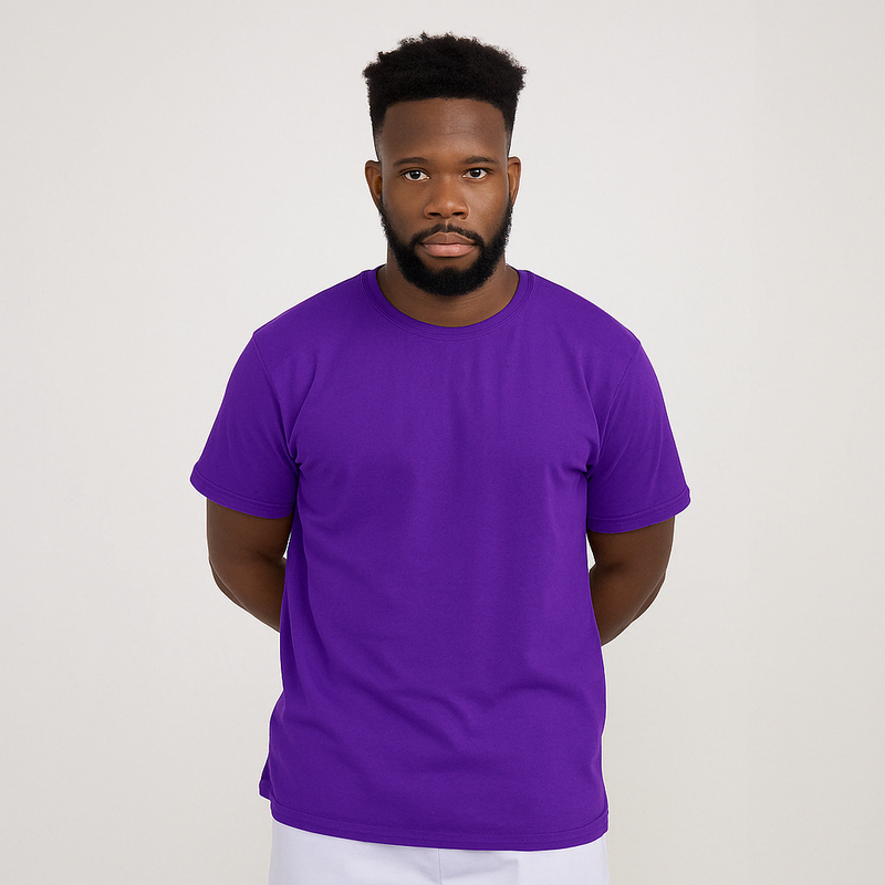 Camisa Roxa Malha Fria