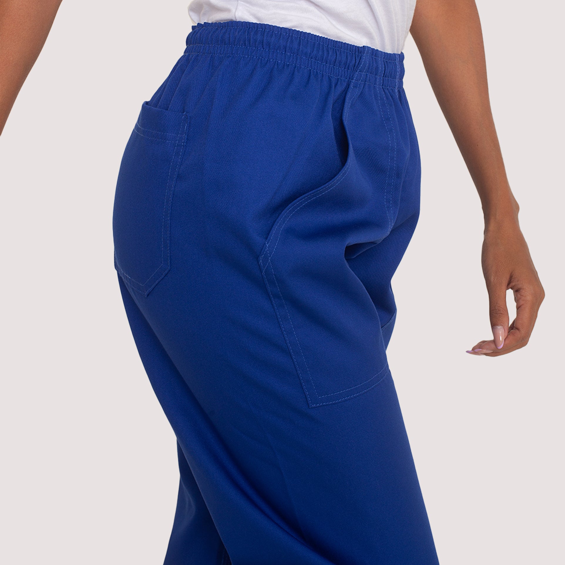 Calça Brim Azul Royal