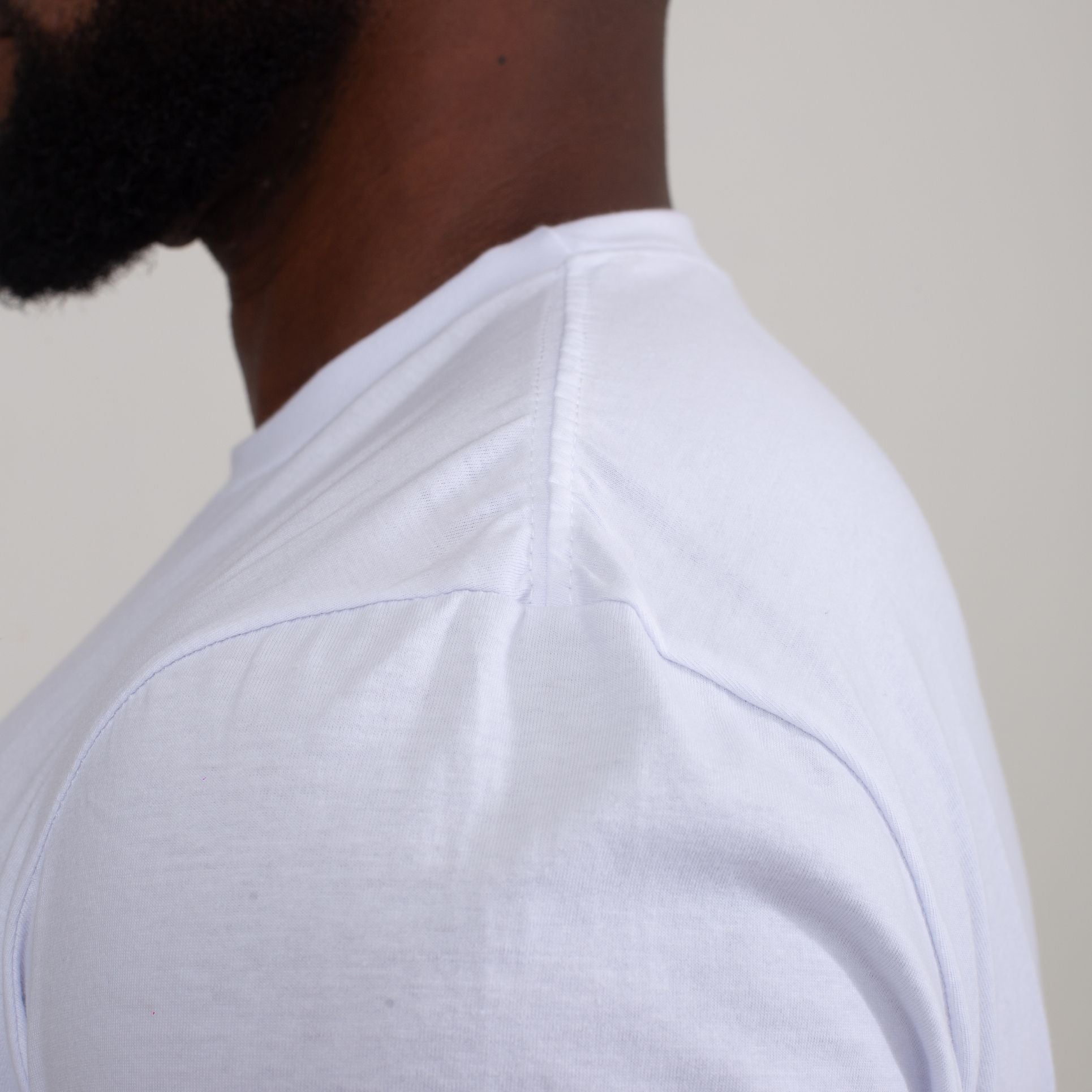 Camisa Branca de Algodão Premium Masculina