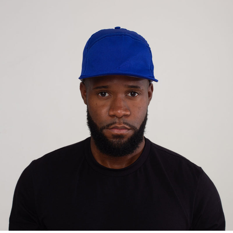 Boné de Brim Azul Royal