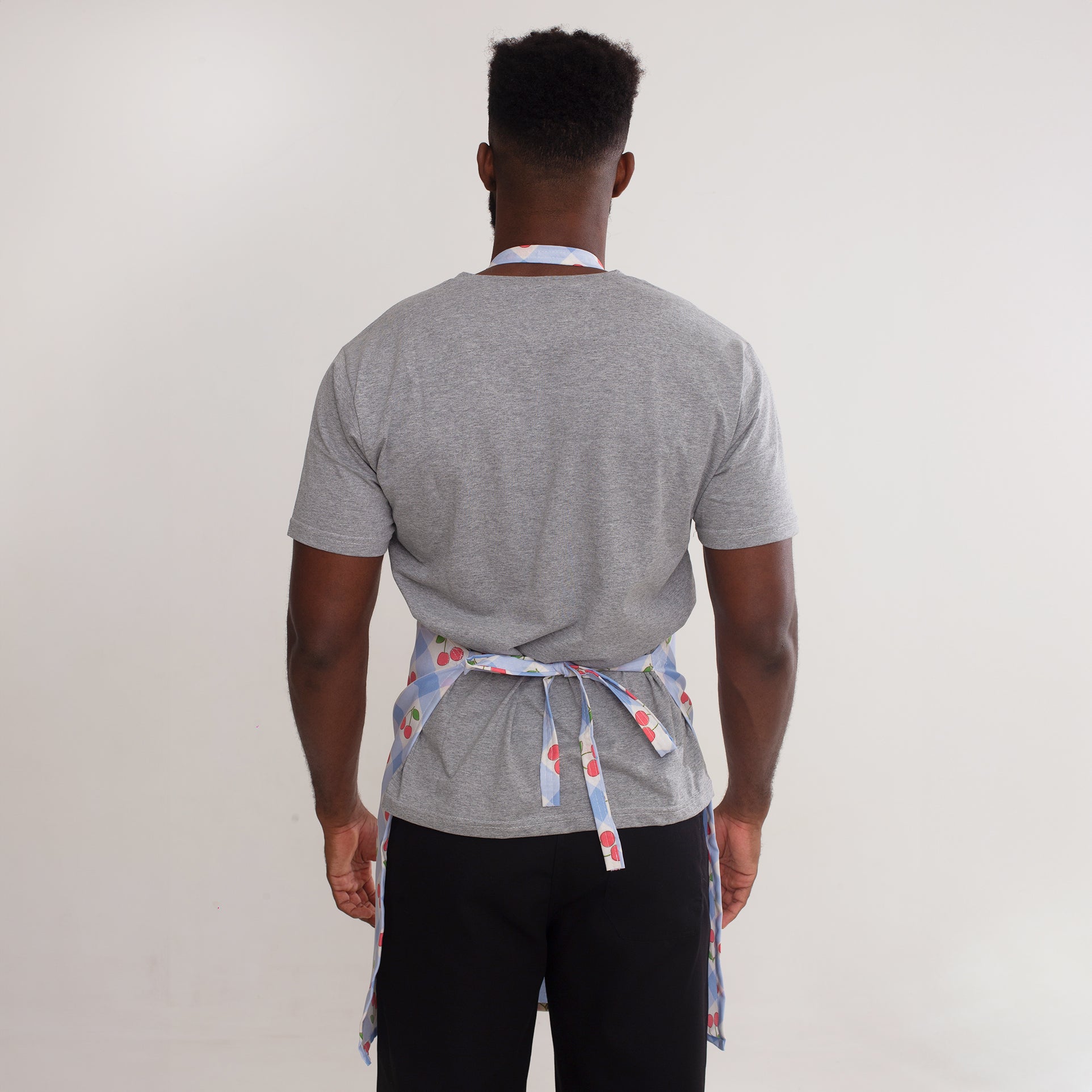 Avental Cereja Com Bolso Oxford