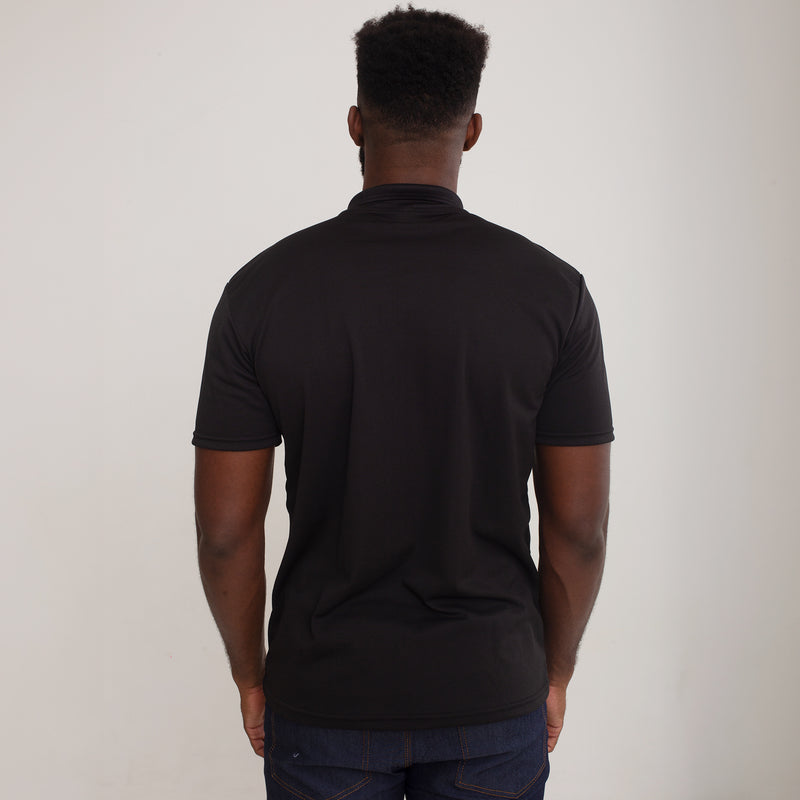 Camisa Polo Preta Dryfit